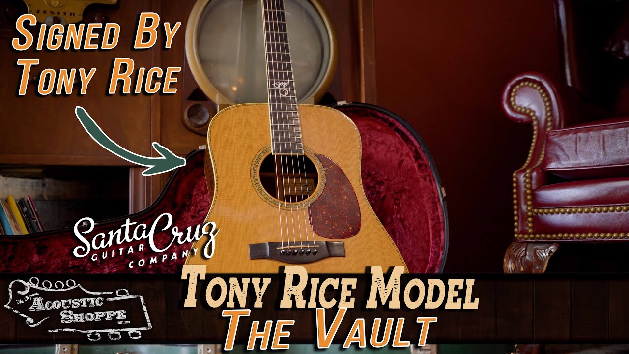 1990 Santa Cruz Tony Rice Model Dreadnought | John's Guitar Vault