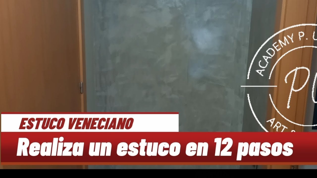Como Aplicar Estuco Veneciano Gris en 12 pasos
