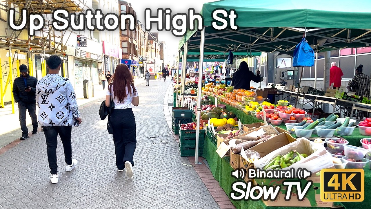 Walking Sutton High St Again in September 2024