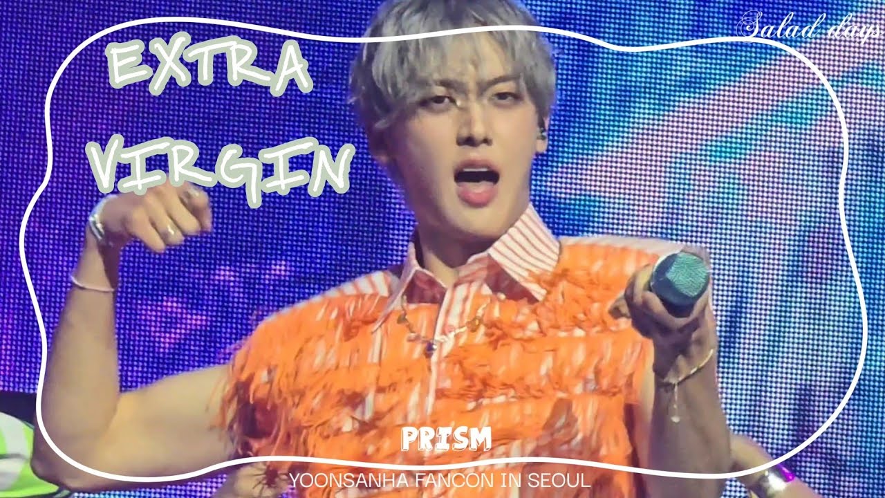 YOONSANHA [EXTRA VIRGIN] 윤산하 팬콘 PRISM in SEOUL sanha fancon 