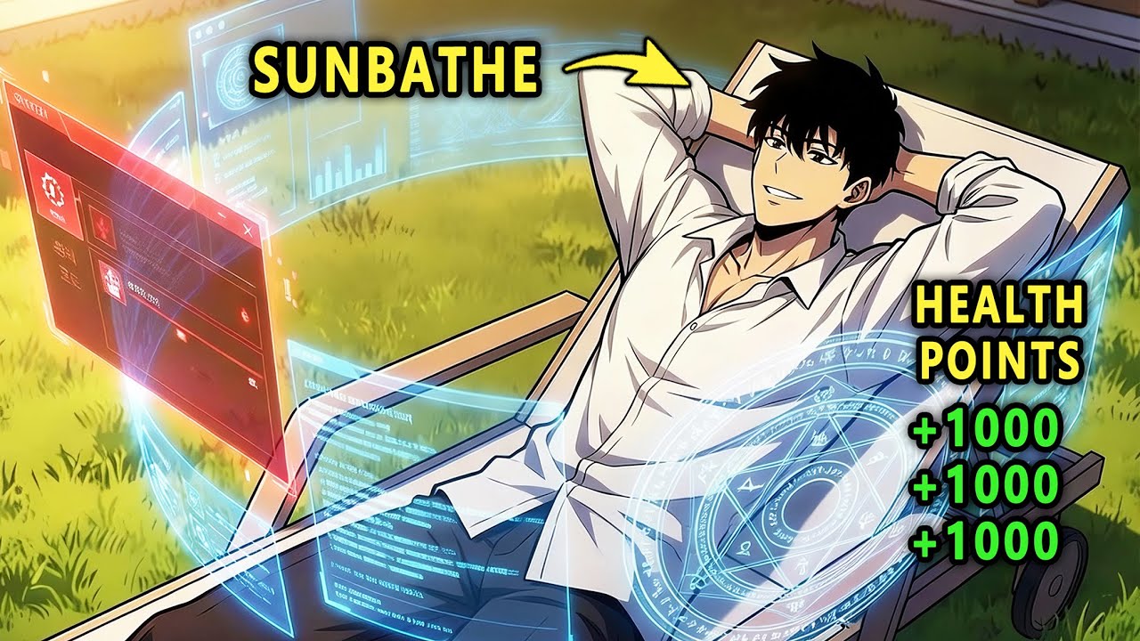 He just sunbathed at home for an hour; his vitality surpassed others’ 10 years of gains.