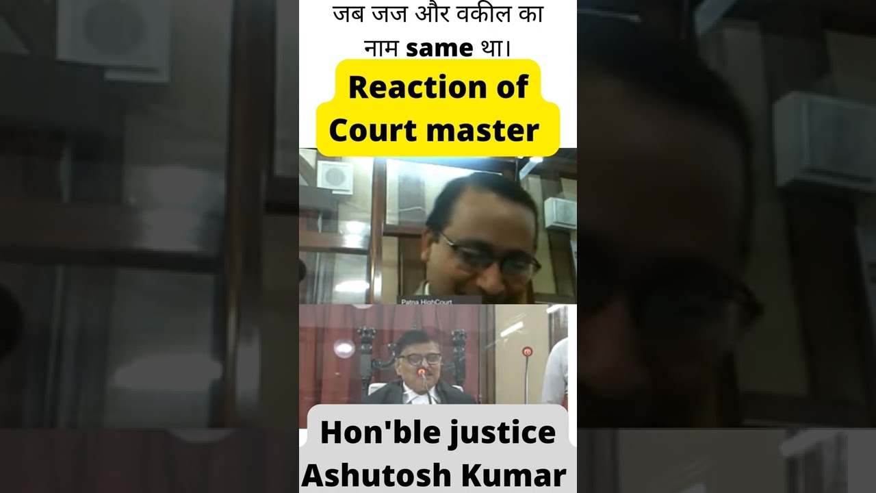 reaction of court master