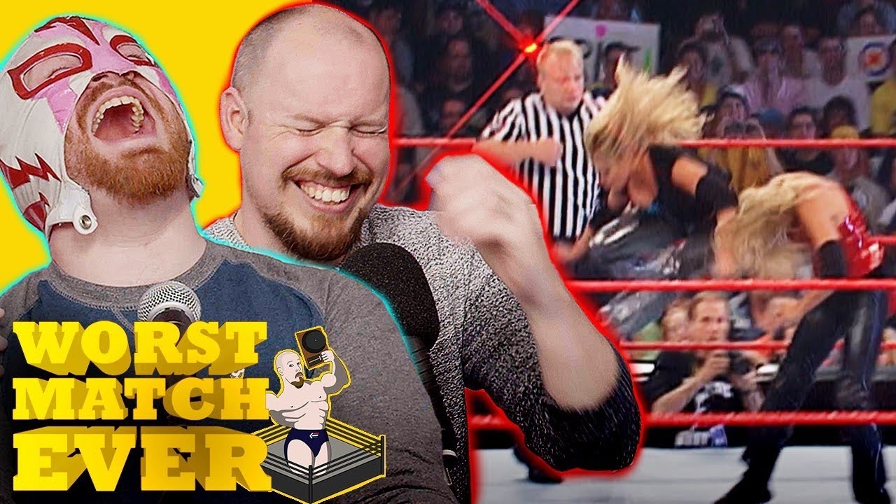 Trish Stratus & Bradshaw vs. Jackie Gayda & Chris Nowinski (WWE Raw, July 2002) | Worst Match Ever?!