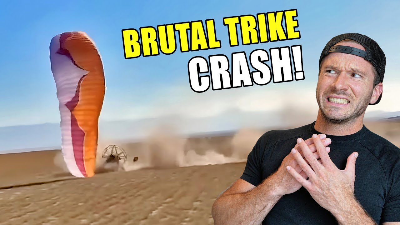 Reacting to the Most INSANE Trike Paramotor Fails!