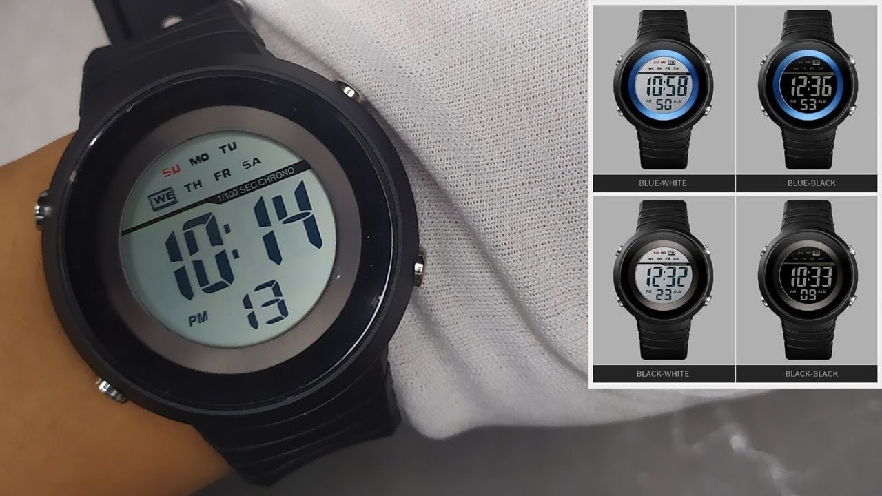 SKMEI 1497 - Review & Setting Jam Tangan Pria dan Wanita Digital Fashion (Waktushop Indonesia)