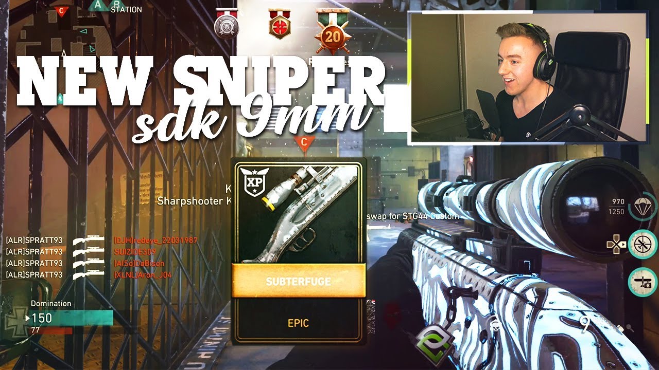 The NEW SNIPER RIFLE!! (SDK 9mm)
