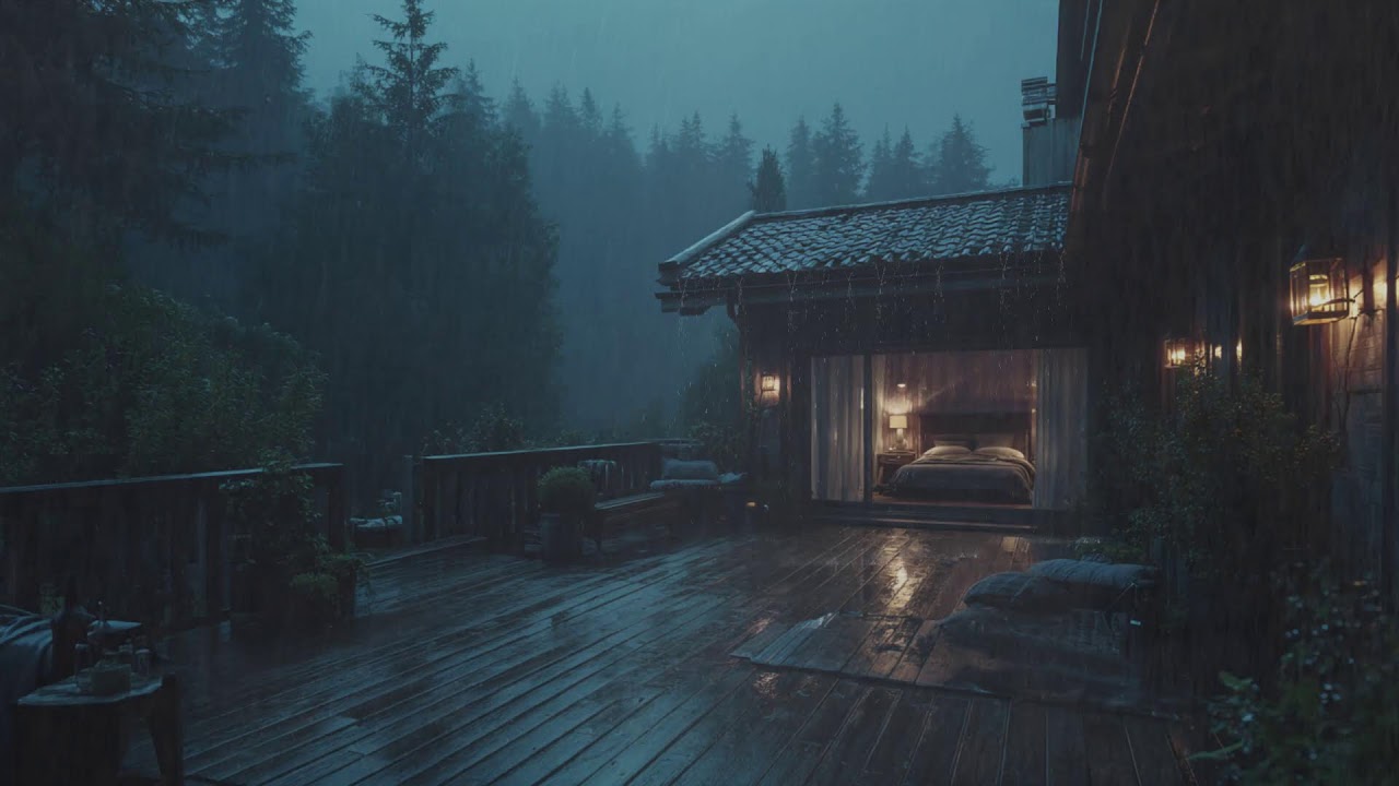Rain Sounds for Sleeping - Healing Sleep with Soft Rain for Insomnia, Deep Rest & Stress Relief