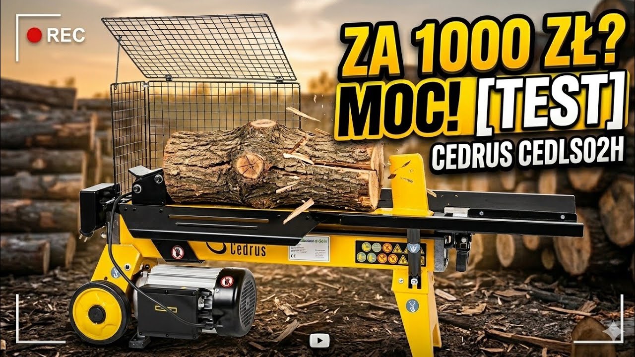 Tania łuparka za ponad 1000 zł. Czy to ma sens? (Cedrus LS02H) 