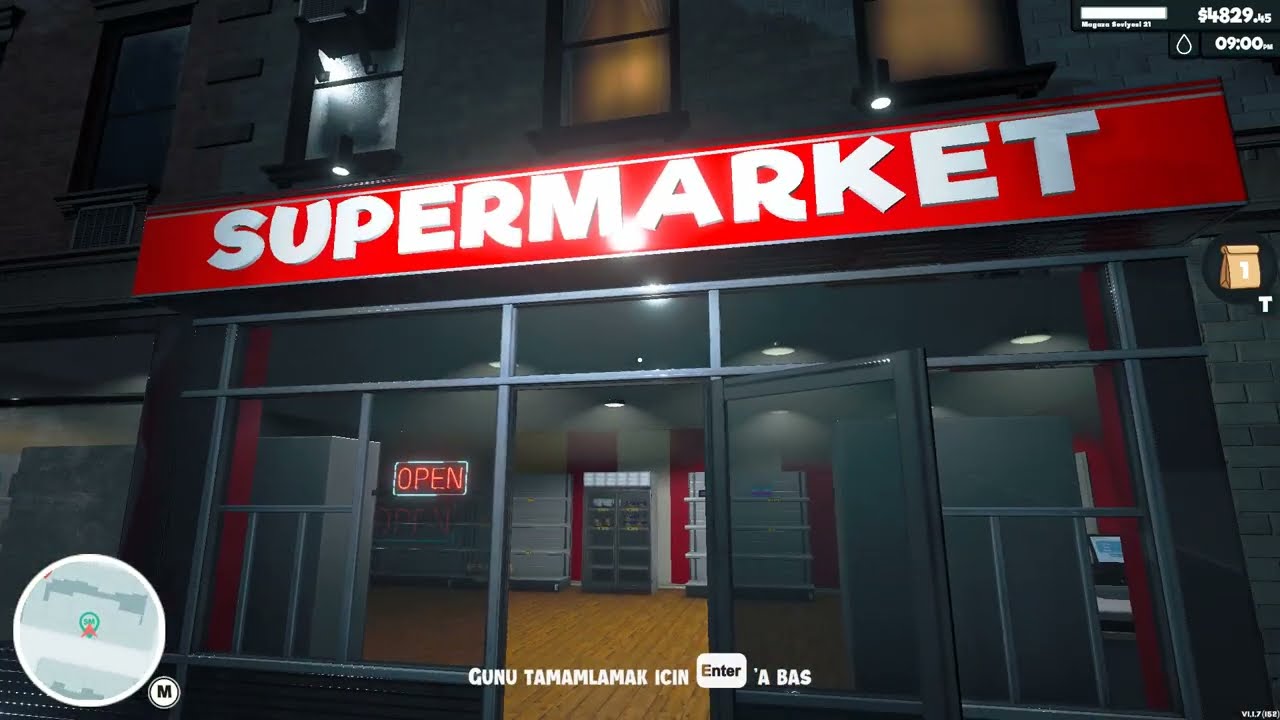 SÜPERMARKET SİMULATOR 42. BÖLÜM AYNI VİDEOYU 2. DEFA YÜKLÜYORUM 😂