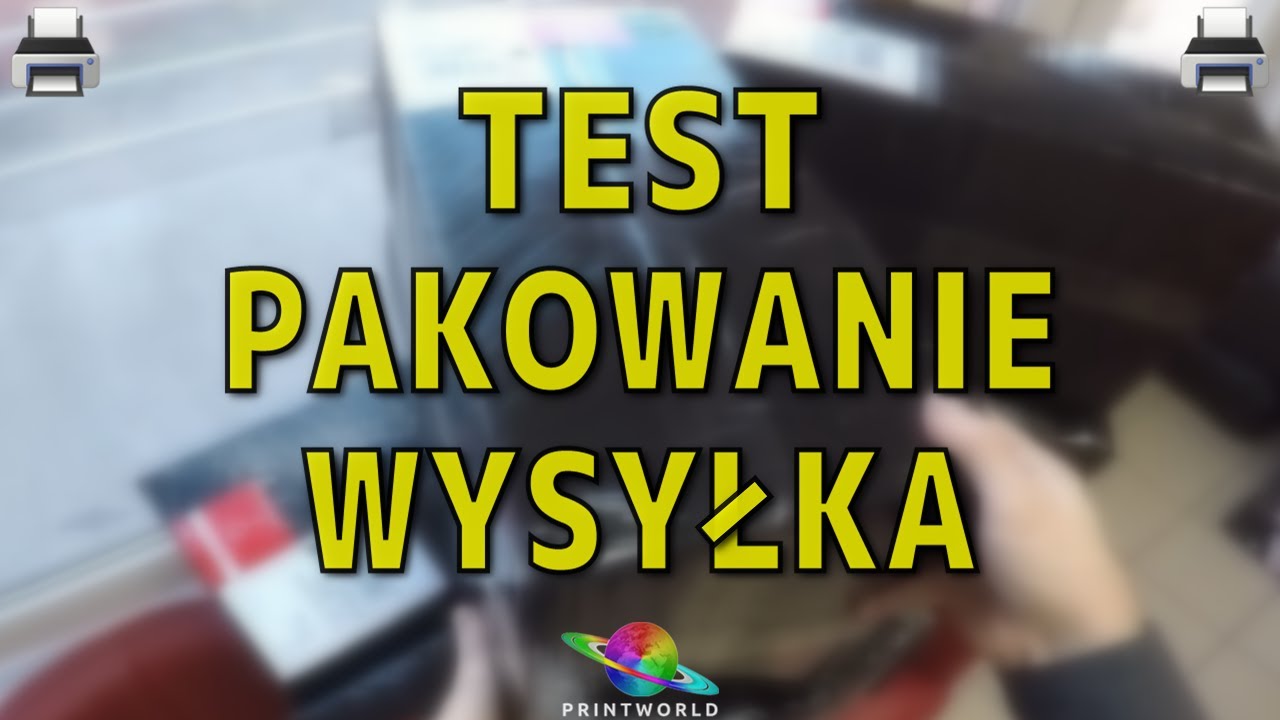 Test · Pakowanie · Wysyłka