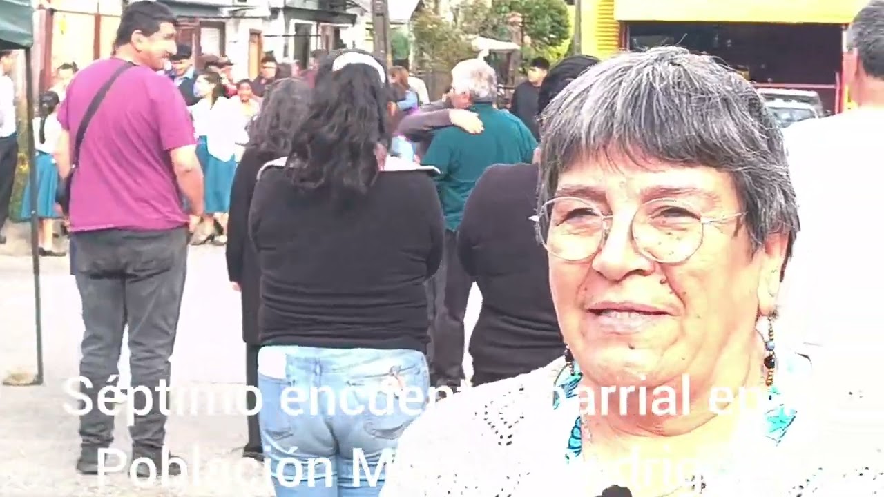 Séptimo Encuentro Barrial de la Población Manuel Rodríguez 