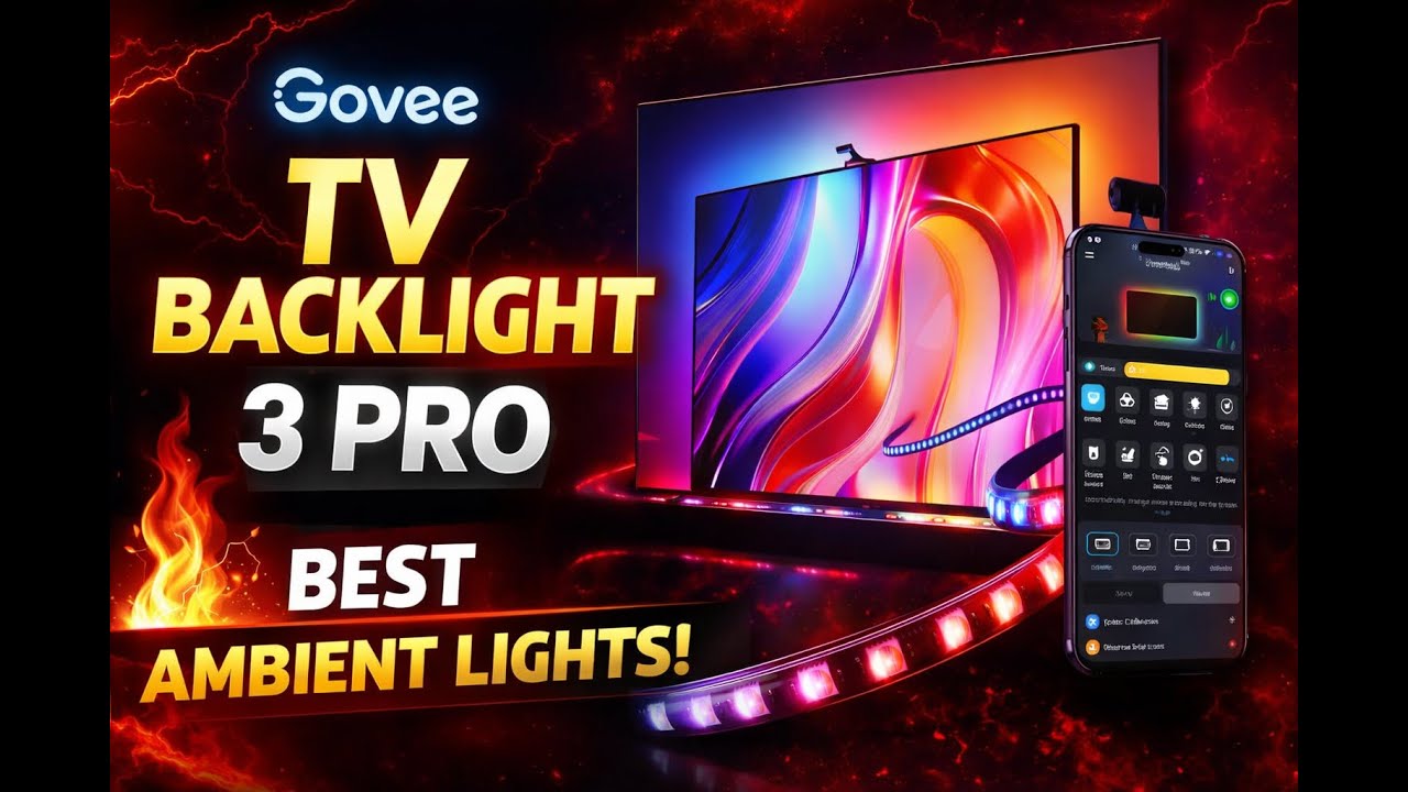 Govee TV Backlight 3 Pro Review – The Best AI Sync Lighting for TVs in 2026?