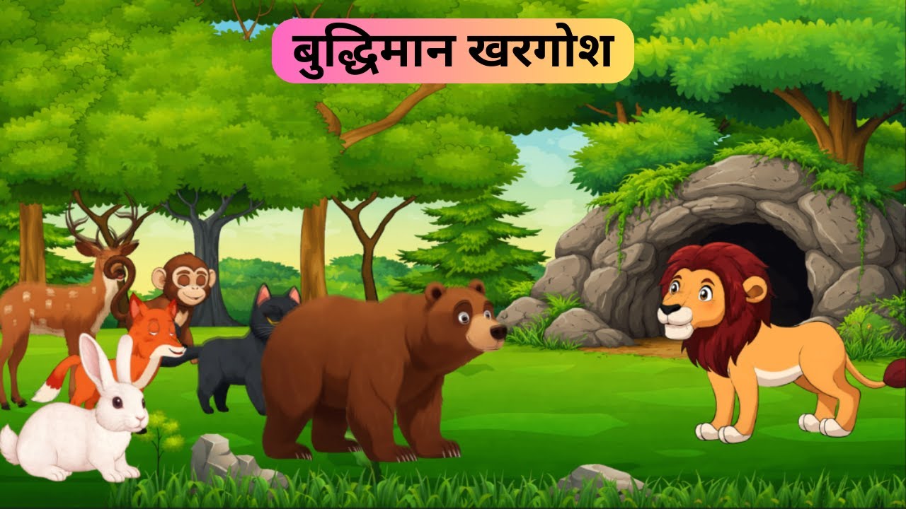 The Clever Rabbit Hindi Kahani | बुद्धिमान खरगोश हिंदी कहानी | Panchatantra Kahani