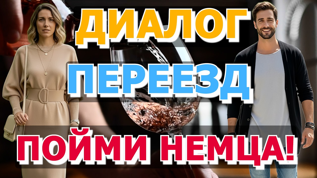 😊🤗 ПЕРЕЕЗД И КВАРТИРА | Учим немецкий по диалогам | Тренажер аудирования A2-B1