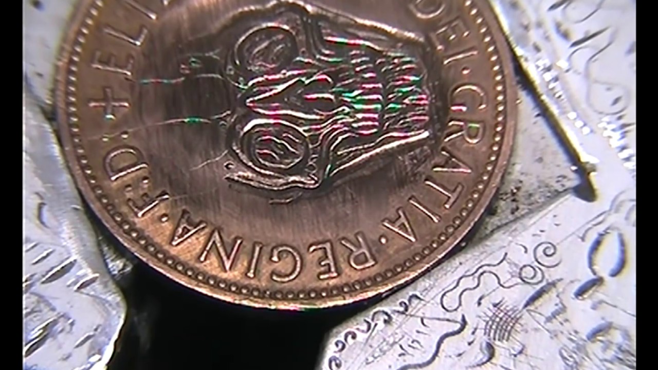 Hand Engraving Quickish Tips  'Adding a Patina' to a COIN