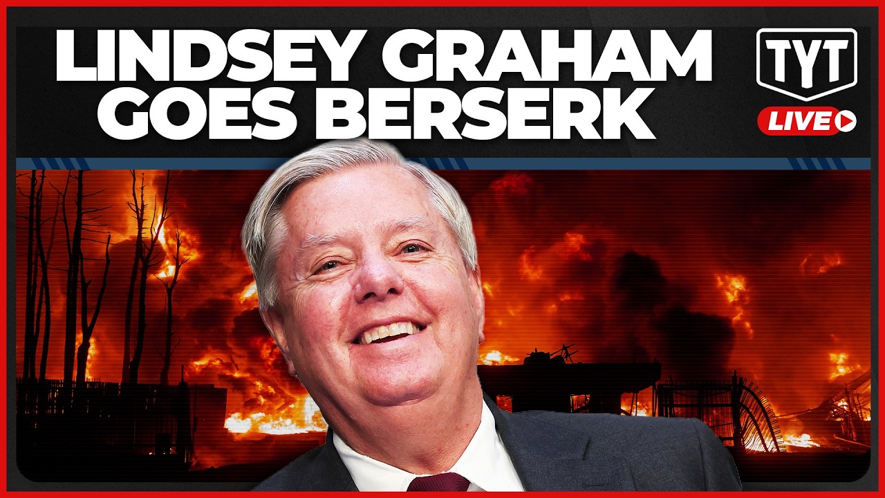 Lindsey Graham Threatens EVERYONE!! Support For Israel Hits NEW LOW. Americans Say NO To War