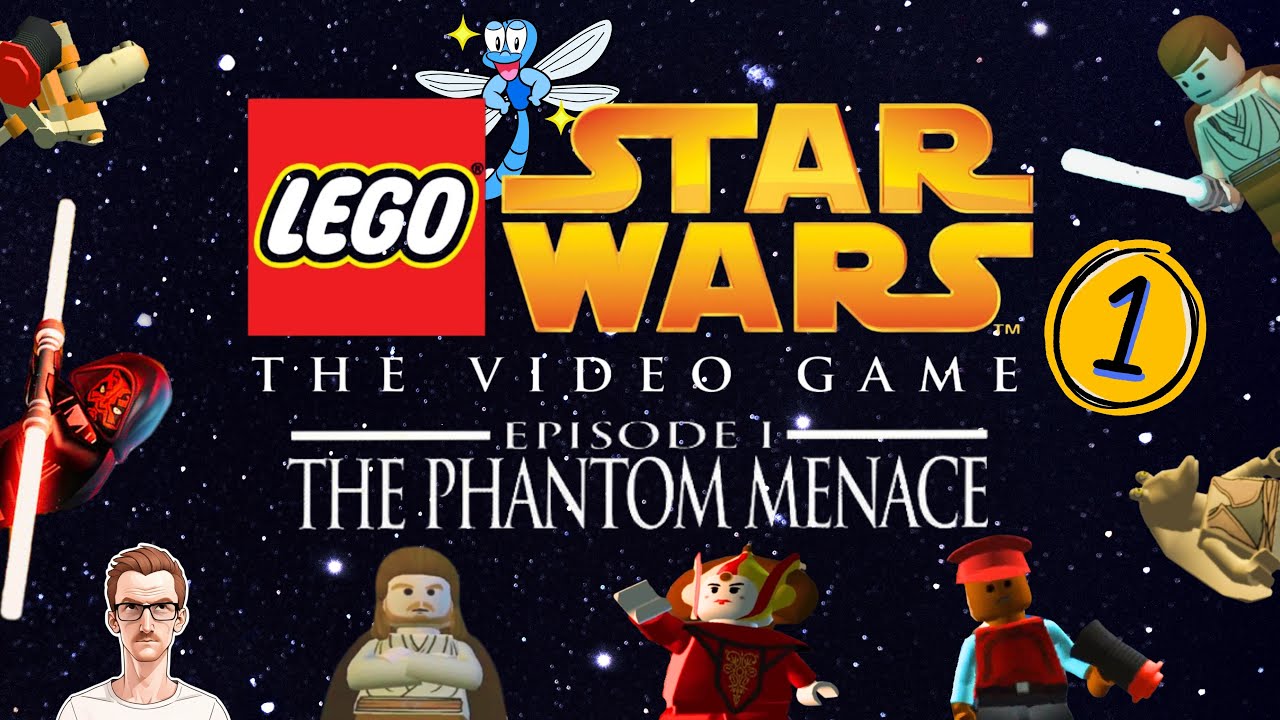 LEGO Star Wars (2005) Episode I - PS2 100% Full Walkthrough No Commentary [Part 1]
