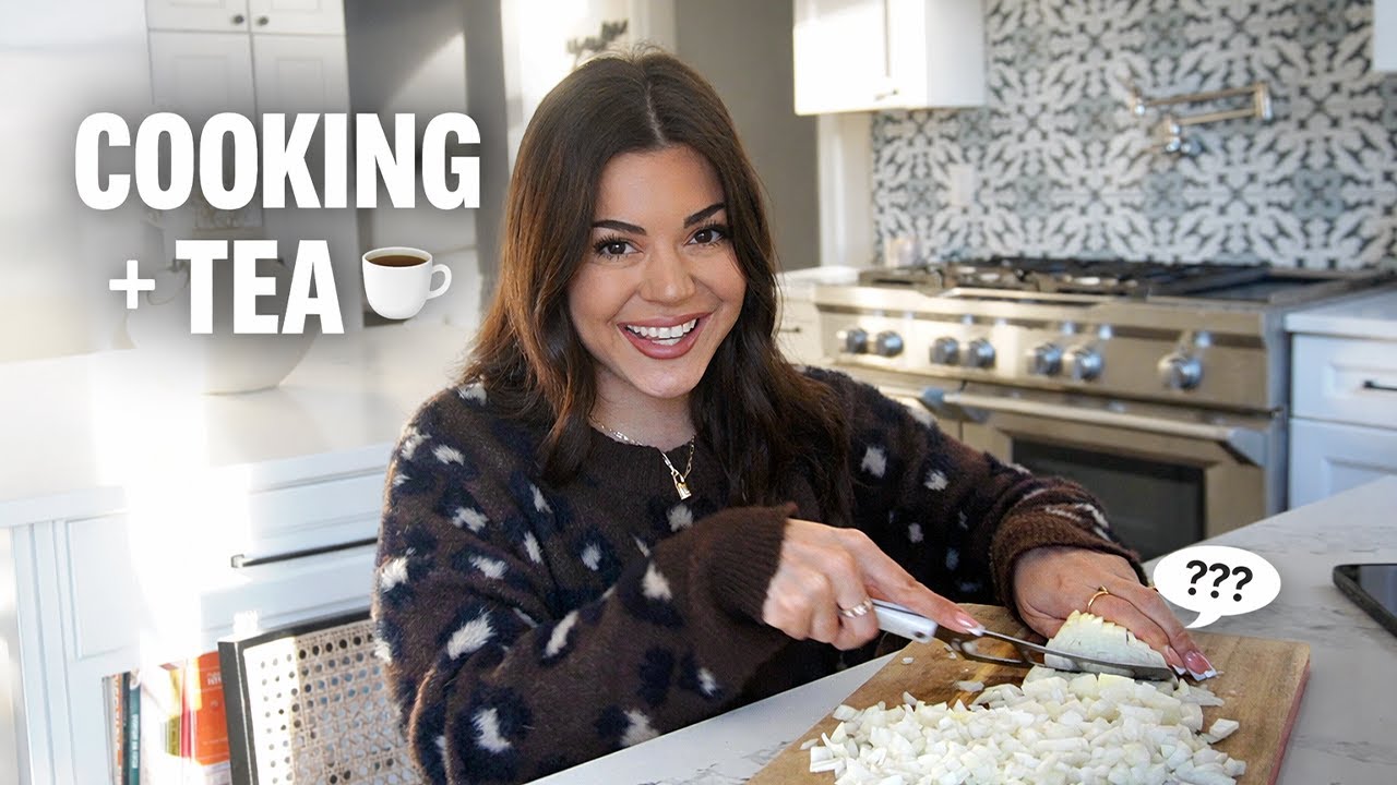 Cooking While Answering Your JUICIEST Questions 👀🍳