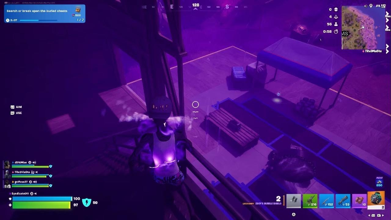 Fortnite Fly like an eagle, to a V