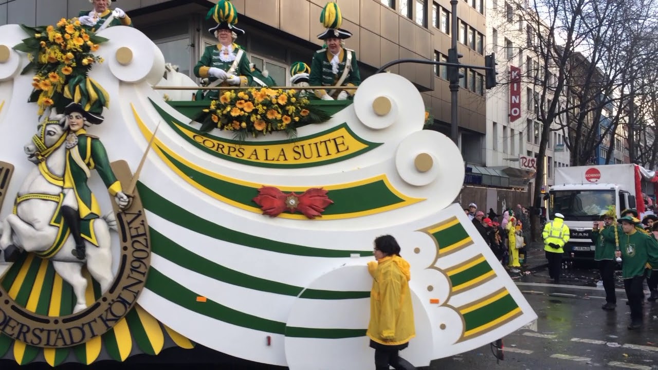 Karneval Rosenmontag KÖLN 12.02.2018 ''D'r Zoch kütt!''