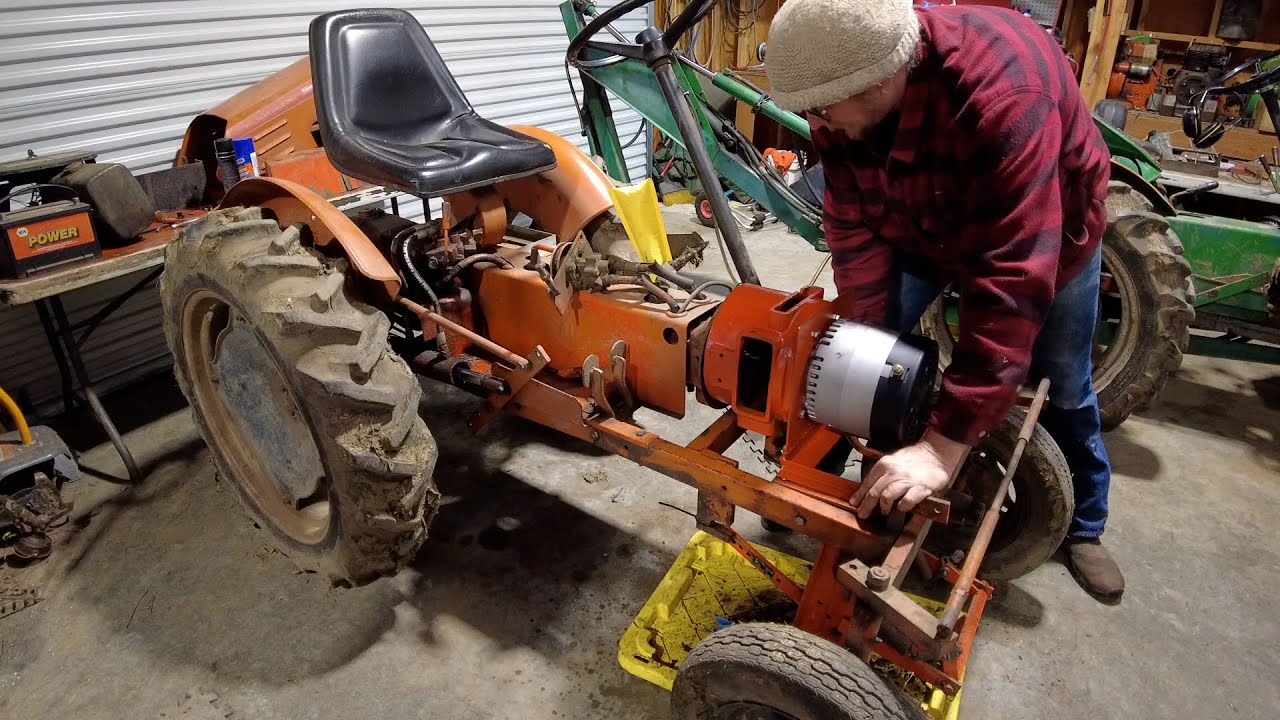 Electric Tractor Conversion - Economy Power King, Part 1