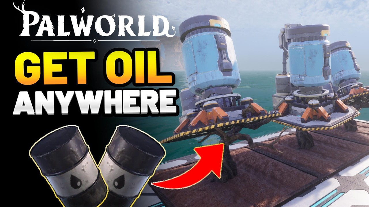 How To Build Crude-Oil Extractors ANYWHERE In Palworld 1.0