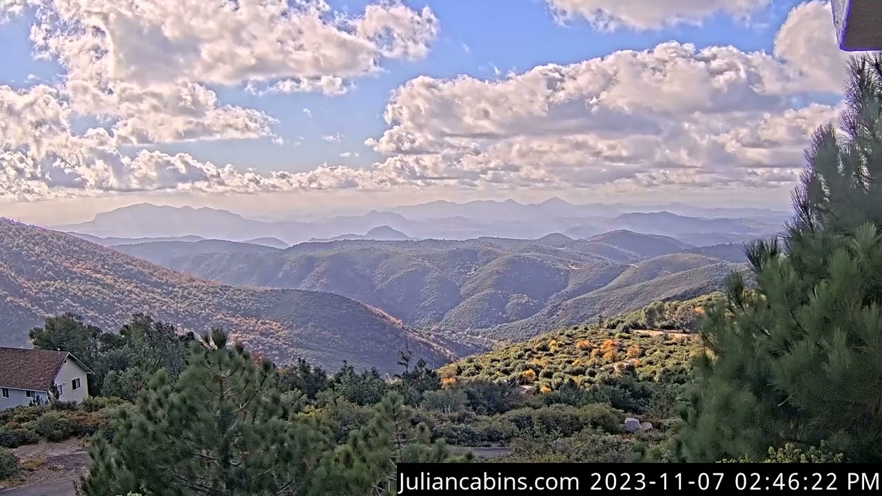 Sunset from Julian Cabins at North Peak