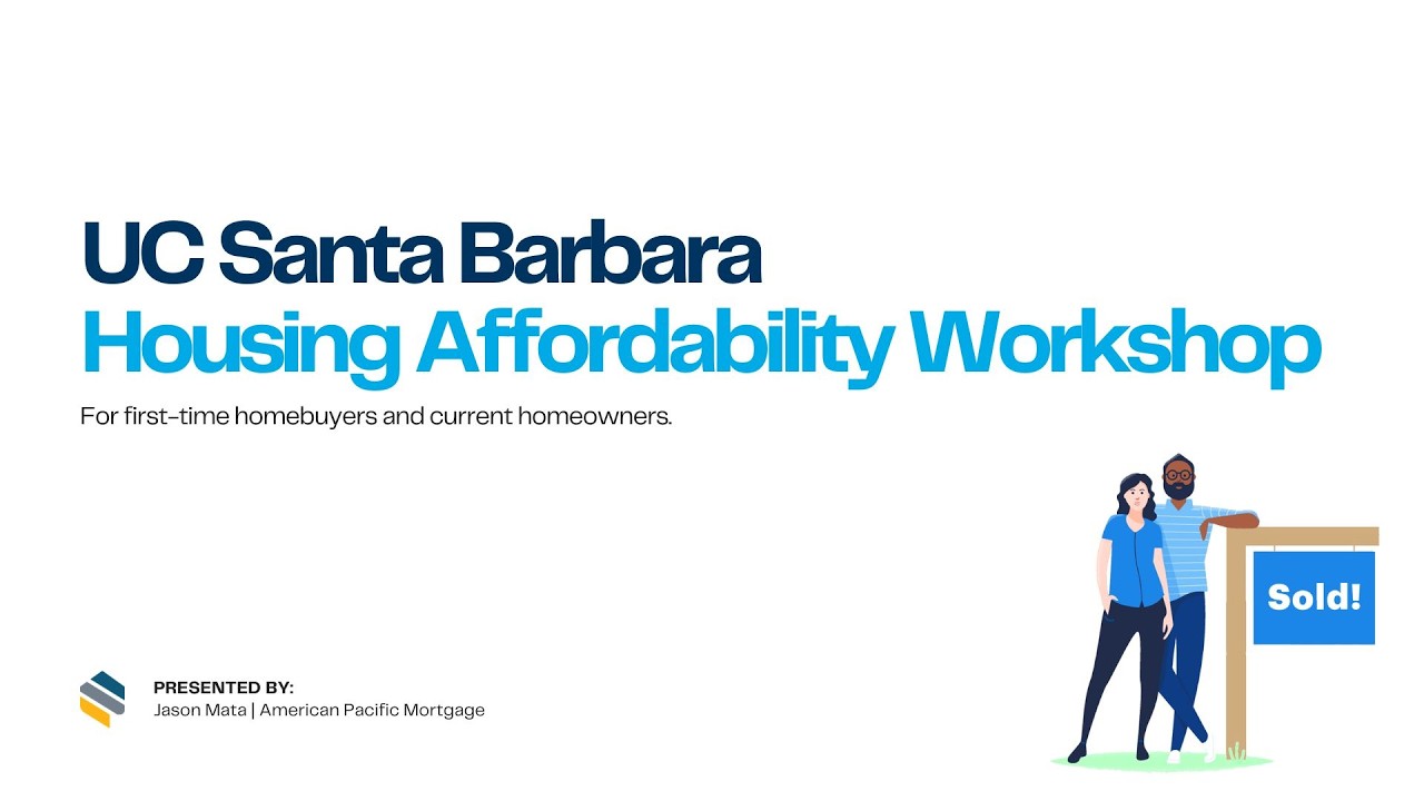 UCSB Housing Affordability Workshop
