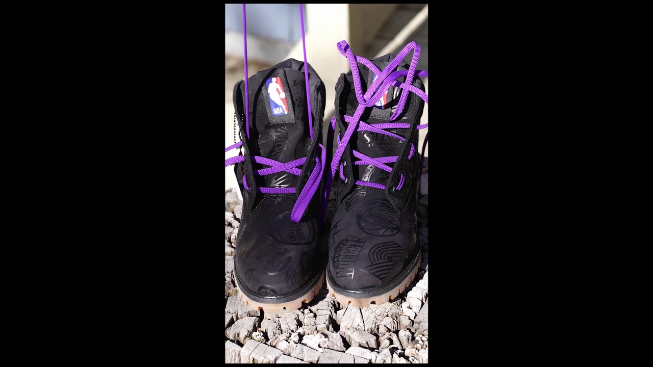 How to lace your Timberland Boots Army Lacing Style