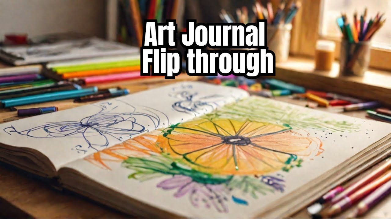 Unseen pages of my Art Journal