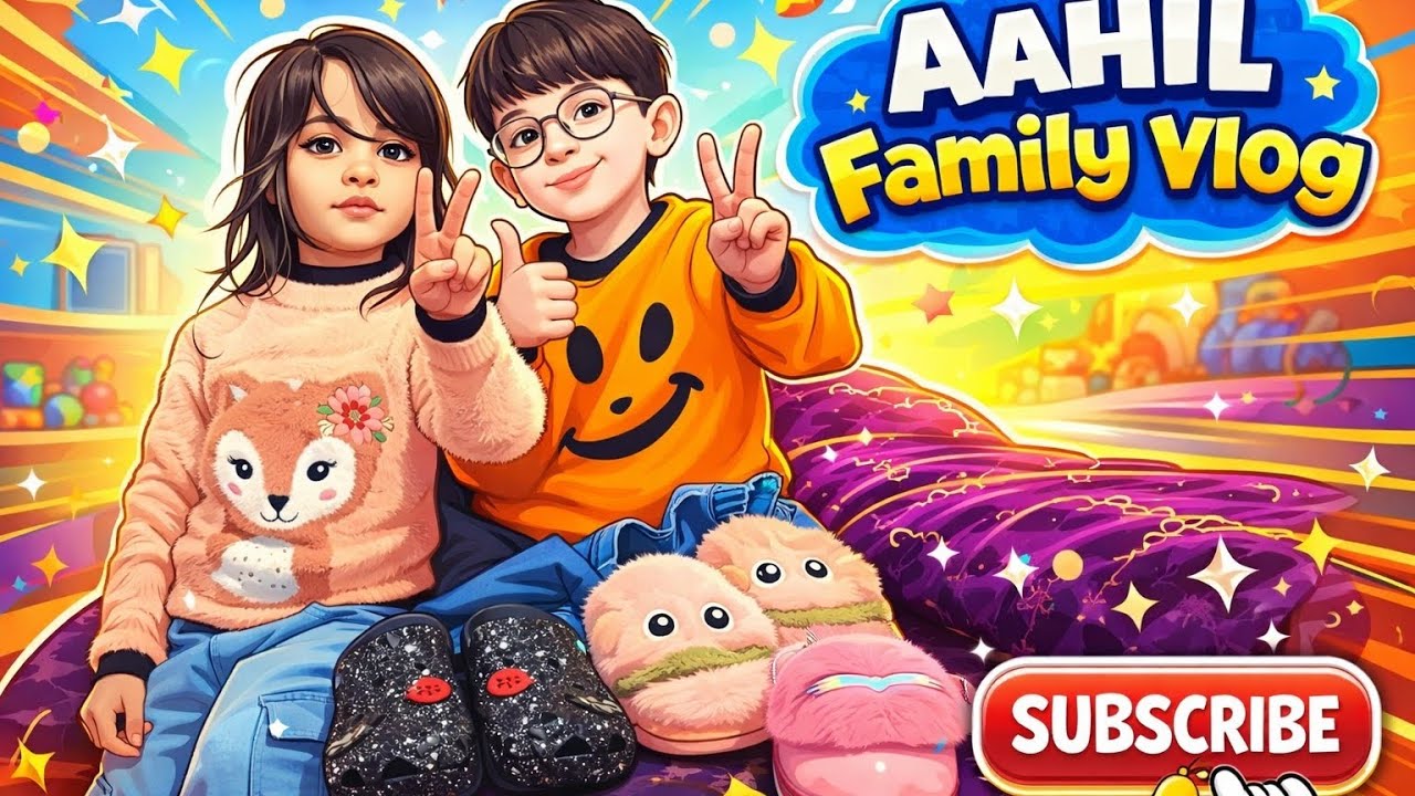 Shopping 🛒🛒kartya Aaye !  Aahil and Zainab Vlog ! Ch Navil Gujrat 