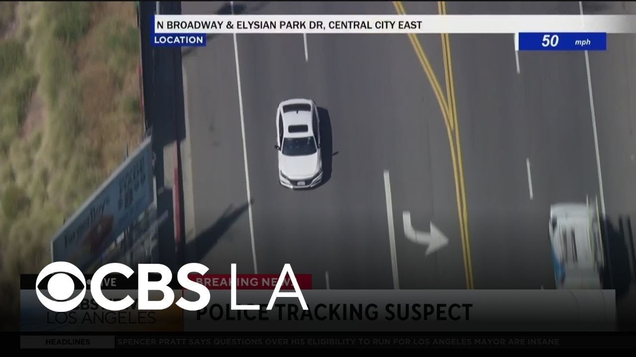 Police take East LA pursuit suspect into custody