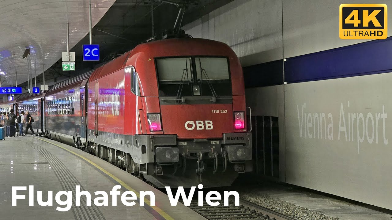 Flughafen Wien Bahnhof 27.07.2024