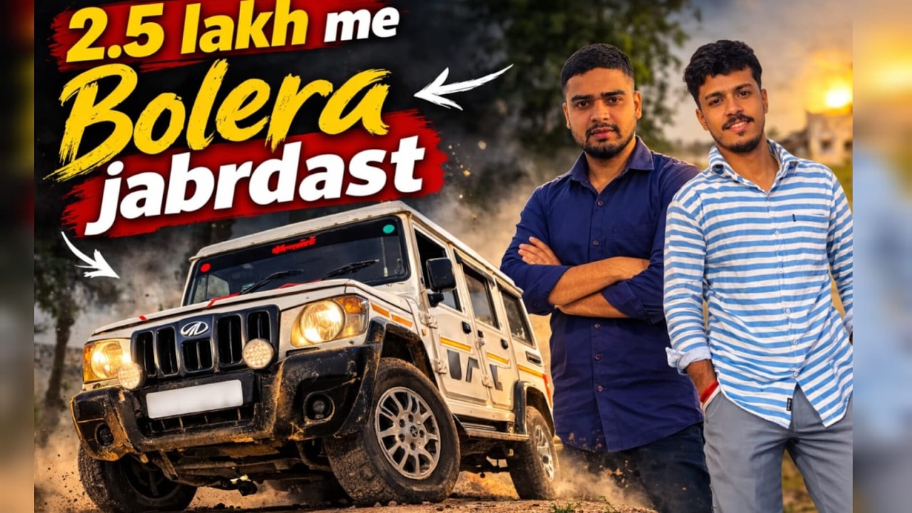 2.5 लाख में जबरदस्त Bolero 😱 | 2011 Model Full Review Hindi #bolero #mahindra #review #indiansuv