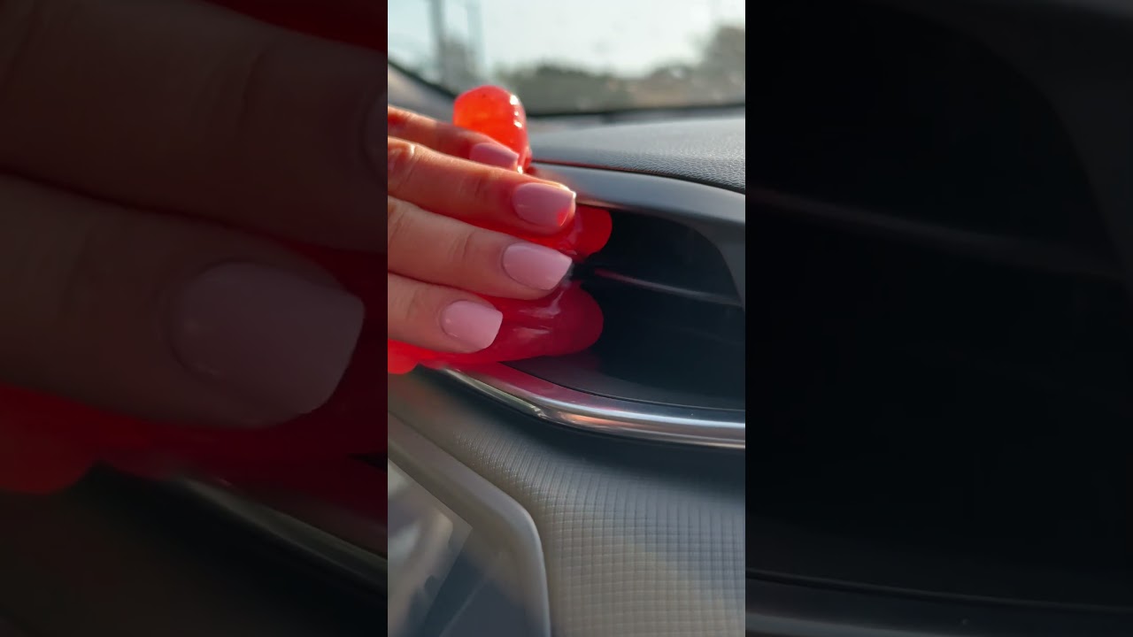 Easily clean your interior with Sticky Icky Cleaning Gel! #shorts #howto #diy #detailing #restore