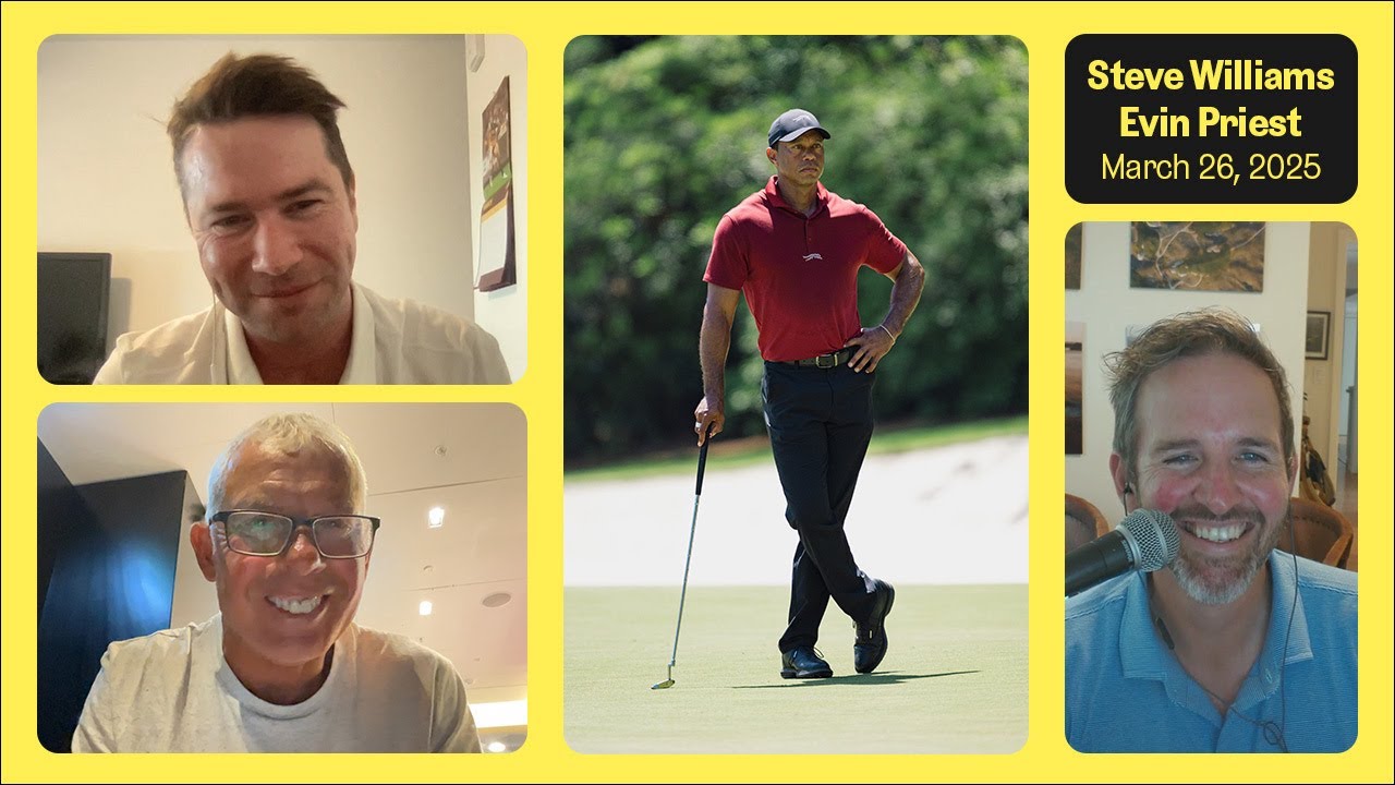 Caddying for Tiger Woods - Steve Williams & Evin Priest on New Book | The Fried Egg Golf Podcast