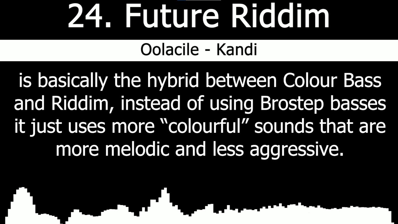 24 Subgenres of Dubstep (with examples)