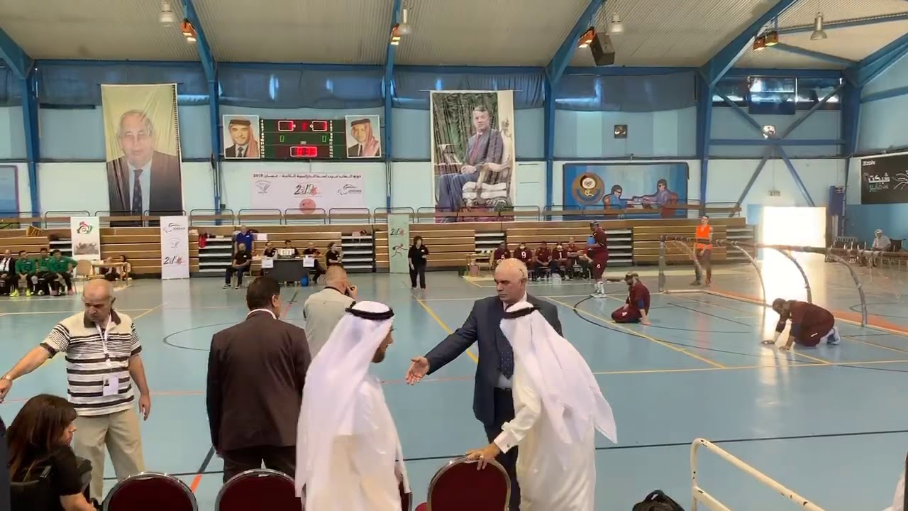 المباراة النهائية بين المنتخب العراقي والمنتخب القطري لبطولة غرب آسيا 2019