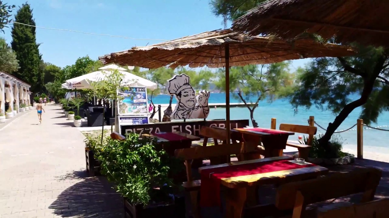 Putovnica - Plaža Medena - Plaža hotela Medena  Seget Donji