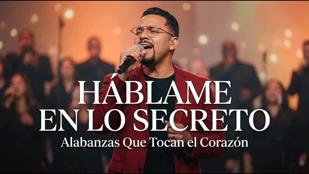 HÁBLAME EN LO SECRETO/ Alabanzas que tocan el corazón/ Oración Cantada/4K