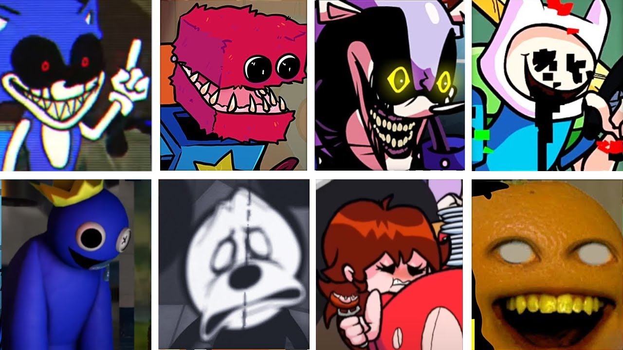 [APRIL FOOL] SuperScare but Different Characters Sing It 🎶 (FNF SuperScare but Everyone Sings It)