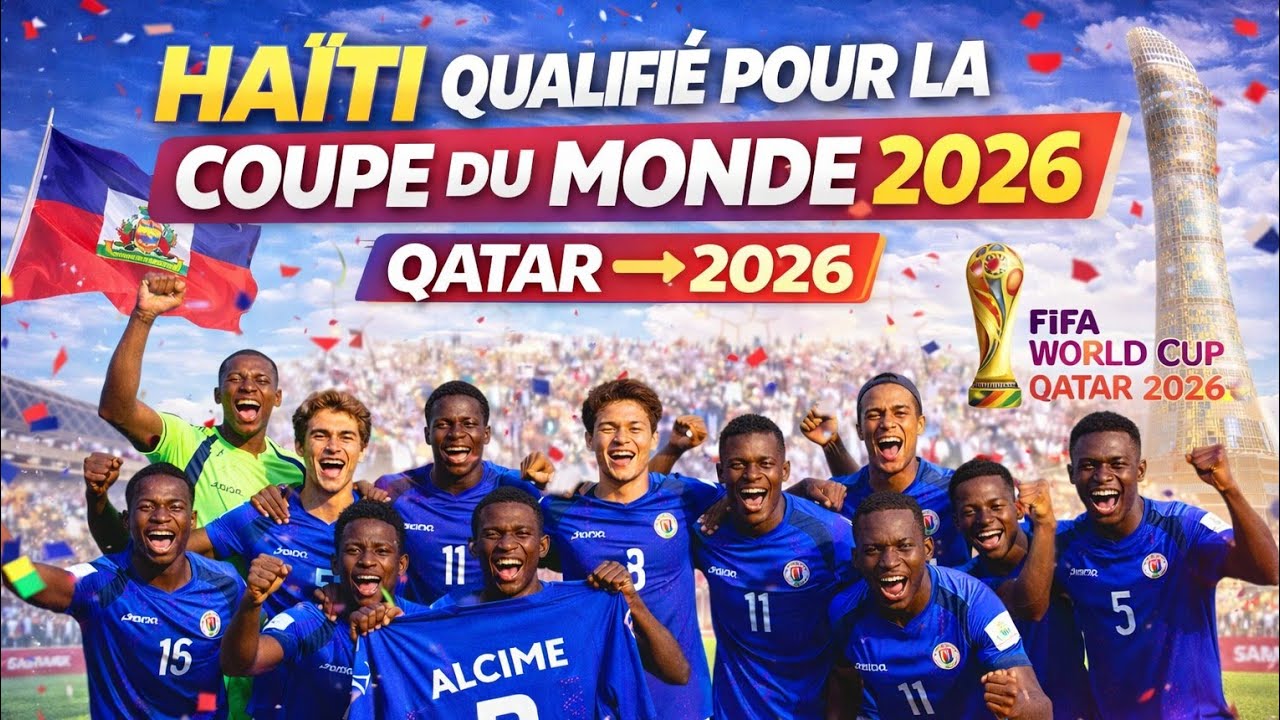 U-17 masculin Haïtien qualifié pour la coupe du monde Qatar 