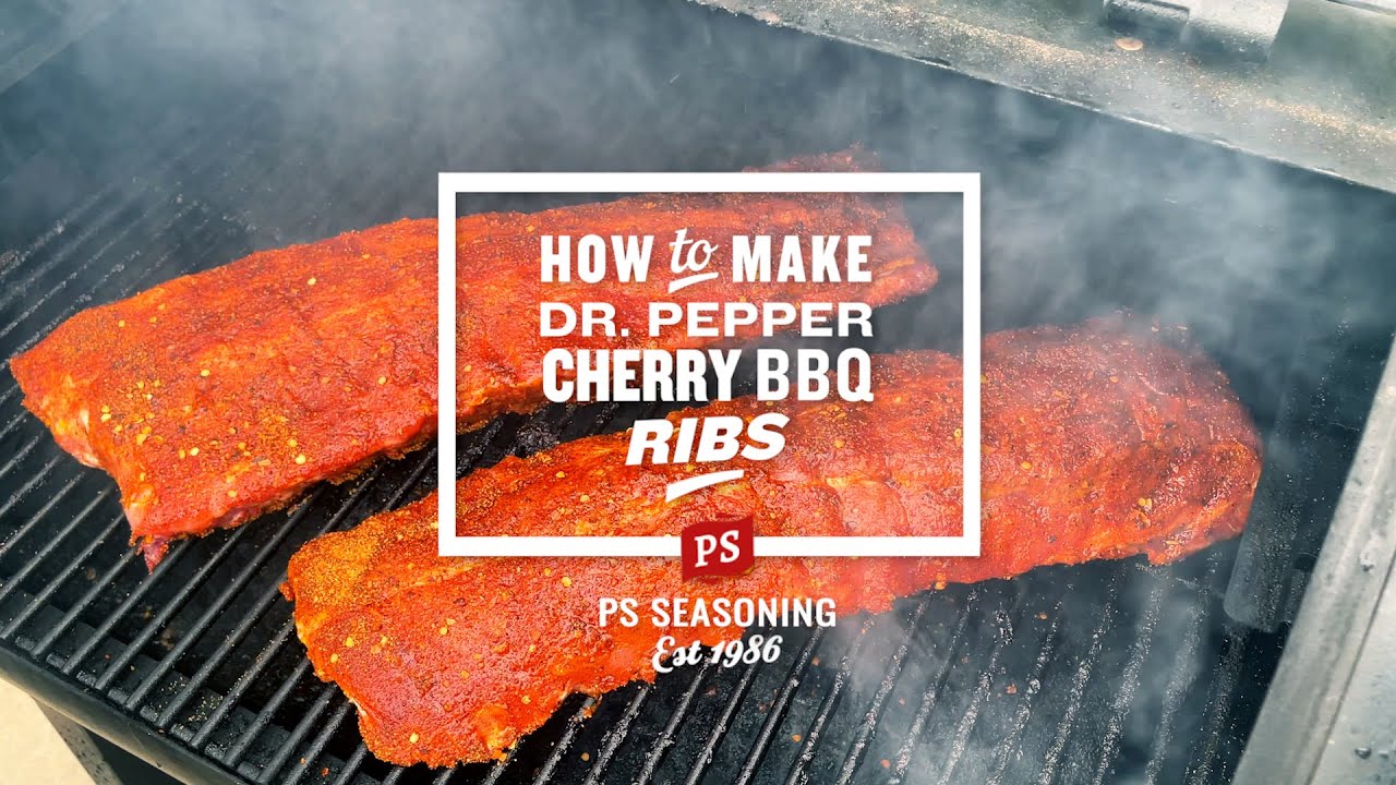 Dr. Pepper Cherry Smoked Ribs | 3-2-1 Smoked Baby Back Ribs
