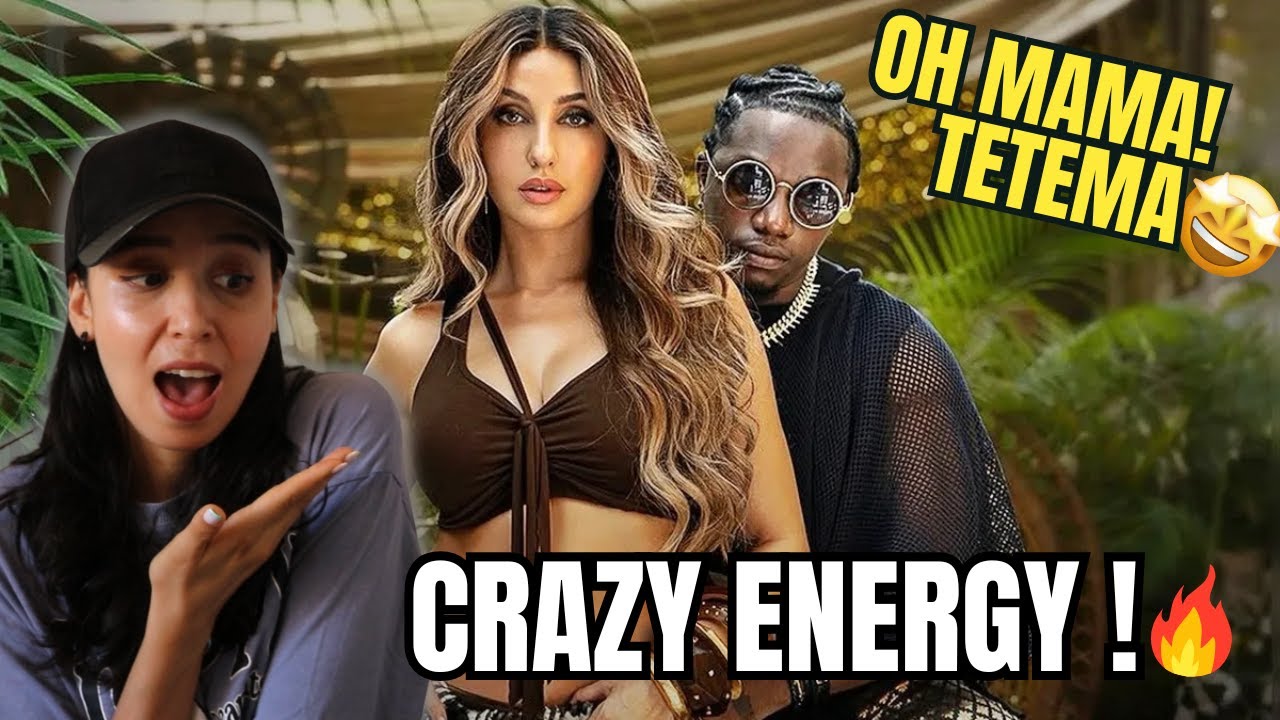 OH MAMA! TETEMA 🔥 REACTION| Nora Fatehi & Rayvanny  | Shreya Ghoshal, Vishal Mishra