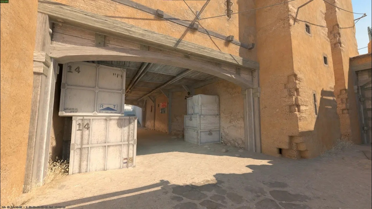 DUST2 - Jump to left CT box