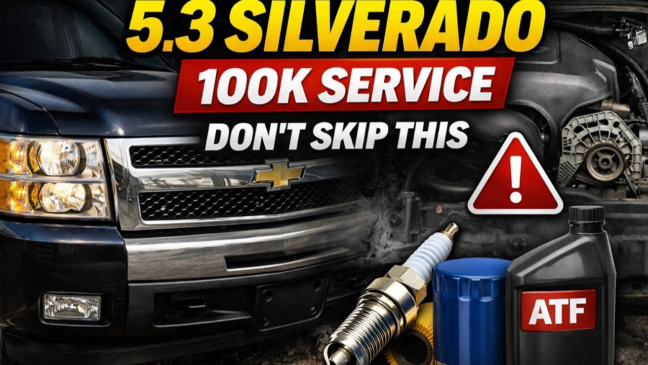 ОБЯЗАТЕЛЬНОЕ ТЕХНИЧЕСКОЕ ОБСЛУЖИВАНИЕ Chevy Silverado 5.3 (2007&ndash;2013) &mdash; контрольный список обслуж...