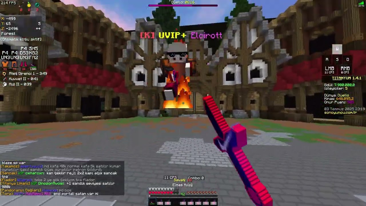 Comeback PvP Hitine Yüksek Duel - SonOyuncu Titanyum