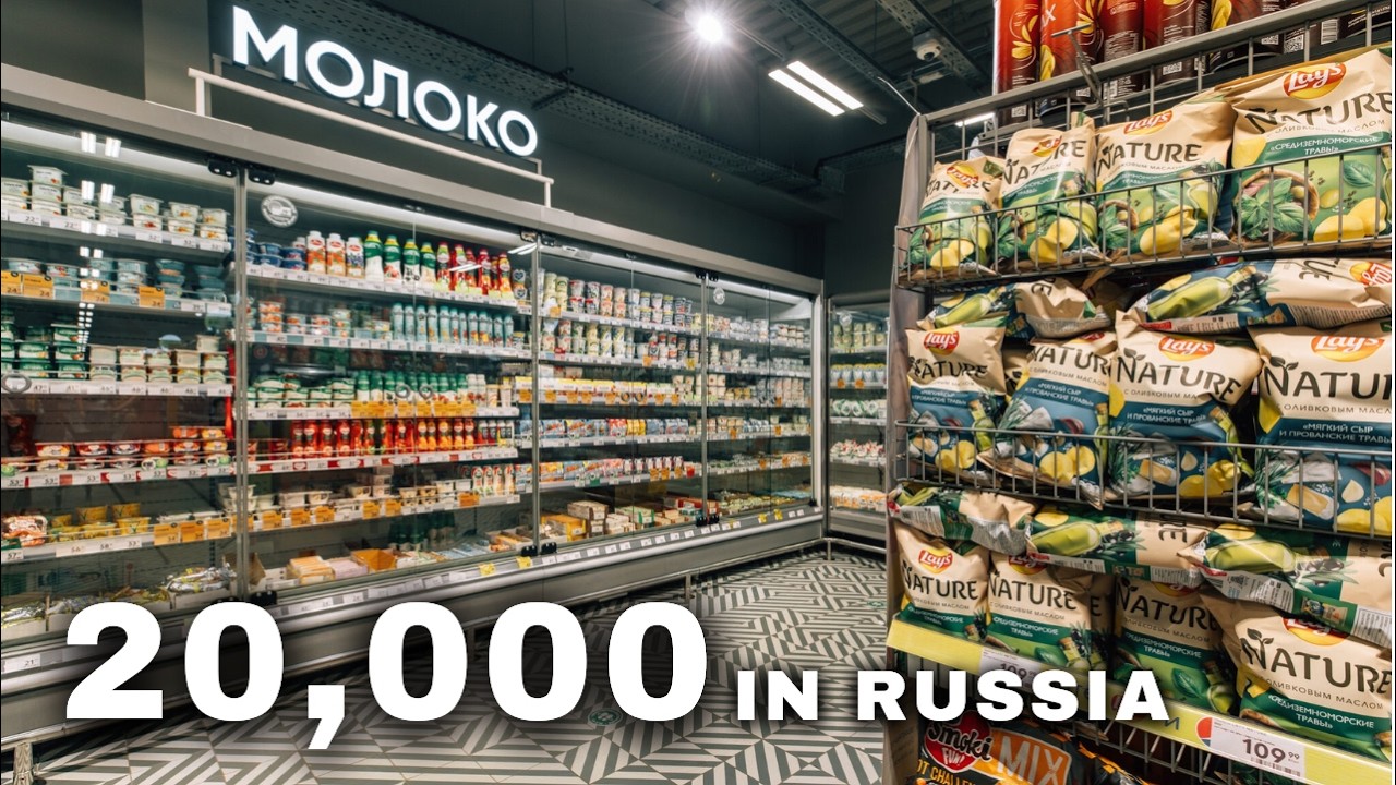 What’s Inside a Typical Russian Supermarket in 2025?