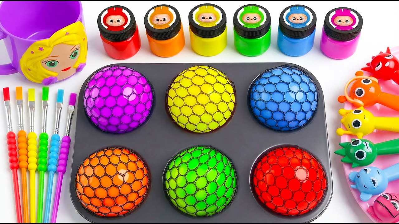 Satisfying Video l DIY How To Make Crazy Sweets Fun Slime Sprunki & Lollipop Fruit Crunch Sand ASMR