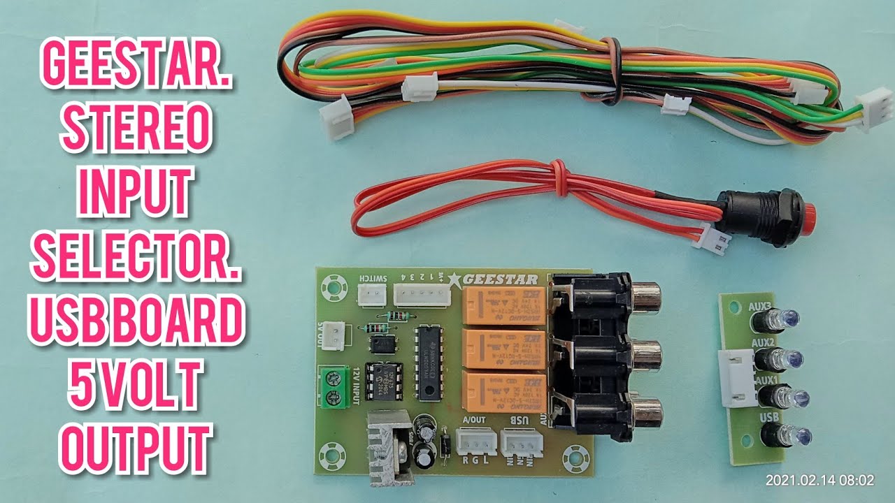 stereo input selector